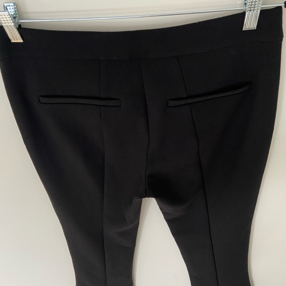 NWOT Club Monaco Slim Kick Flare Pants in Black - Picture 5 of 9